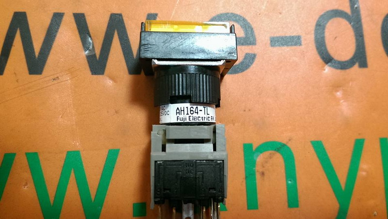 FUJI ELECTRIC PUSHBUTTON PILOT LIGHT 5A/250VA AH164-TL - PLC DCS SERVO ...